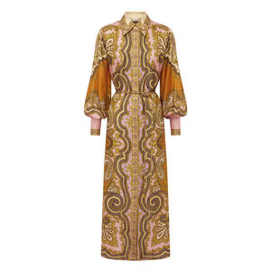 Alemais Clemenza Silk Shirtdress US 2